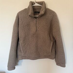 Abercrombie & Fitch sherpa jacket